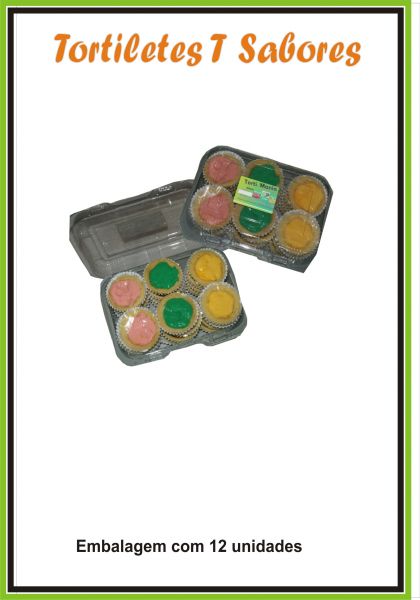 Tortiletes Sabores Tropical com 12