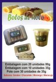 Bolo  de Rolo com 20un 80g cada sabor - Morango-maracuja- chocolate-limão
